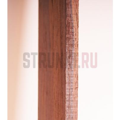 Палисандр, бланк накладки грифа бас-гитары, Акустик Вуд AW-320391-А, 820x80x8мм