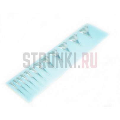 Наклейка на гриф гитары "Акула" Струнки.ру, белый перламутр