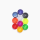 Упаковка цветных насадок на кнопки педалей MOOER FT-MX 10 шт