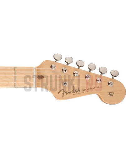 Наклейка декаль на голову грифа гитары "Fender Stratocaster 1954-1960" Струнки.ру