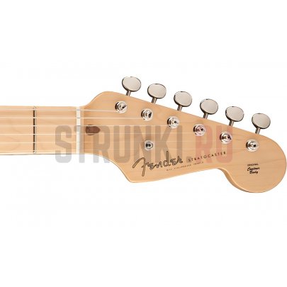 Наклейка декаль на голову грифа гитары "Fender Stratocaster 1954-1960" Струнки.ру