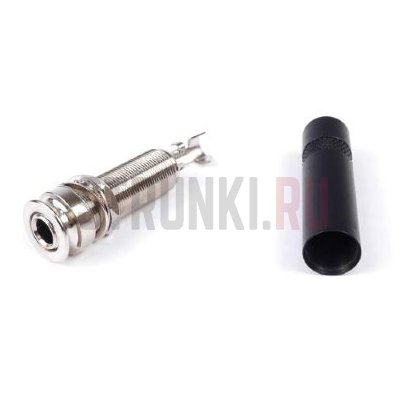 Разъем джек трубчатый врезной, моно, PARTSLAND LJ61