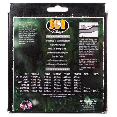 Струны для бас-гитары S I T Power Wound Nickel NR81895 18-95