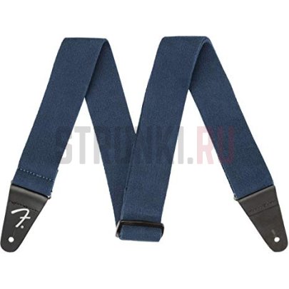 Ремень для гитары FENDER SUPERSOFT STRAP BLUE, 2