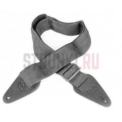 Ремень для акустической гитары SOLO РГА2 серый