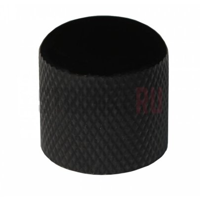 Ручка потенциометра Partsland NB002BK, Dome style, метрическая, чёрная