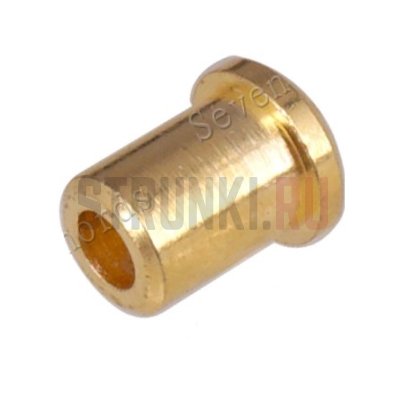 Втулка для сквозного крепления малая PARTS XK-CR-04-12, золото, верхняя