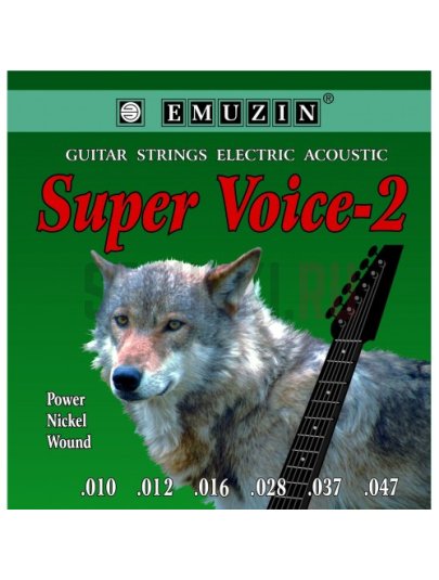 Струны для электрогитары Emuzin Super Voice-2 6СВ-02 10-47