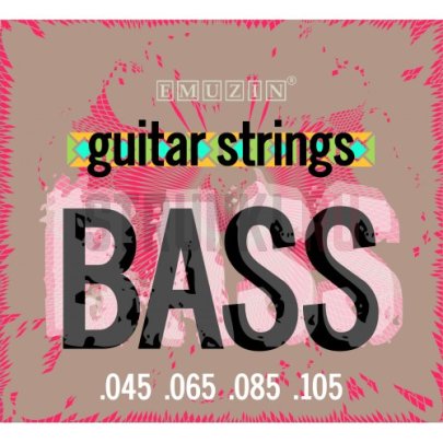 Струны для бас-гитары Emuzin Bass 4S45-105 45-105