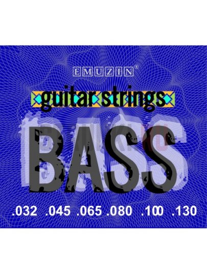 Струны для бас-гитары Emuzin Bass 6S32-130 32-130