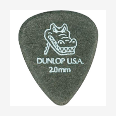 Медиатор Dunlop 417R2.0 Gator Grip, 2 мм, 1 шт.