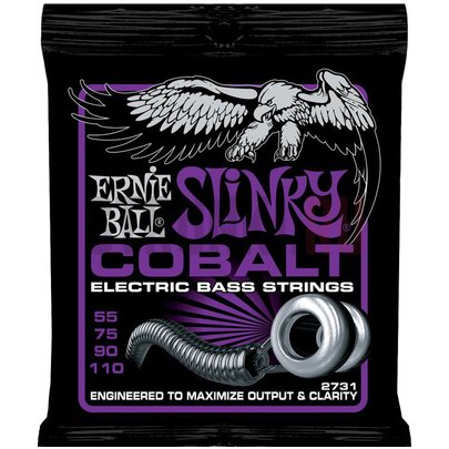 Струны для бас-гитары Ernie Ball 2731 Cobalt Power Slinky 55-110