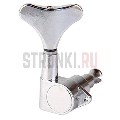 Колки 4 в линию для бас-гитары PARTS M176, хром