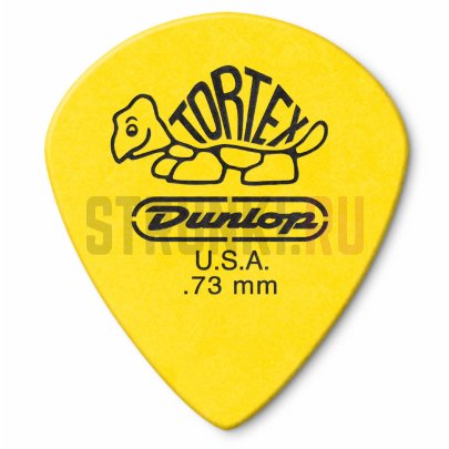 Набор медиаторов Dunlop 498P.73 Tortex Jazz III XL, 0.73 мм, упаковка 12 шт.