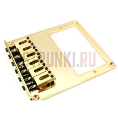 Бридж для Telecaster PARTSLAND BT004GD, золото