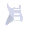Панель HSS для Fender Stratocaster US/Mexico с floyd rose, PARTS MX1380WH, белая, трехслойная картинка 1