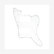 Пластиковая панель, трехслойная, Fender Jazzmaster Japan, PARTS MX1408AW, состаренный белый