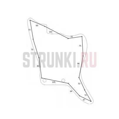 Пластиковая панель, трехслойная, Fender Jazzmaster Japan, Musiclily MX1408DT, черепаховый