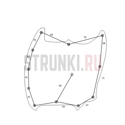 Пластиковая панель Fender Mustang Japan, трехслойная, Musiclily MX1403WP, белый перламутр