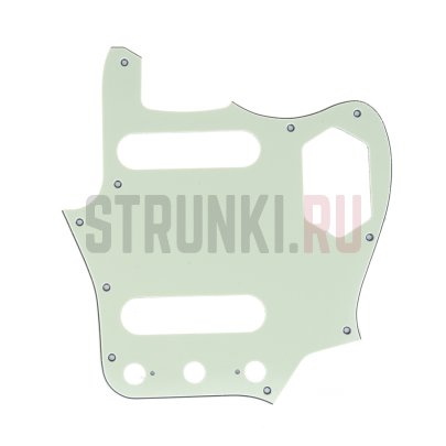 Пластиковая панель, трехслойная, Fender Jaguar Japan, Musiclily MX1402MT, зеленый мятный