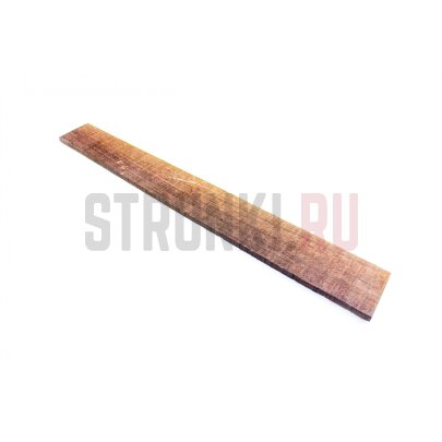Бланк накладки грифа для гитары, MusicanWood, Grade А, палисандр индийский, 533х60х8 мм