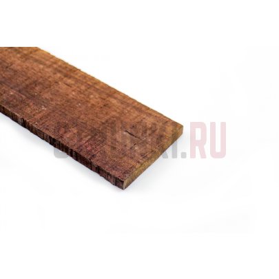 Бланк накладки грифа для гитары, MusicanWood, Grade А, палисандр индийский, 533х60х8 мм