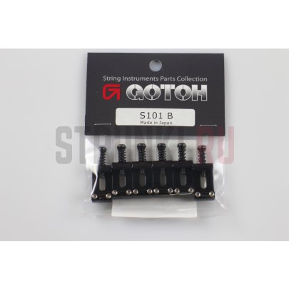 GOTOH S101 набор седел 6 шт., черные