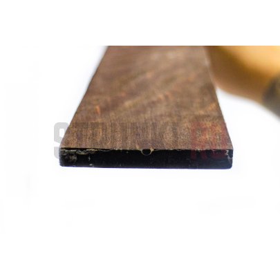 Эбен, Grade A, бланк накладки грифа, для бас-гитары, HOSCO BFG-EB/A