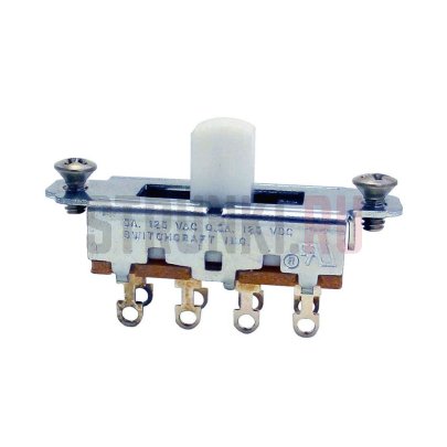 SWITCHCRAFT EP 0261-025, 3-х позиционный переключатель ON-OFF-ON, Jaguar style