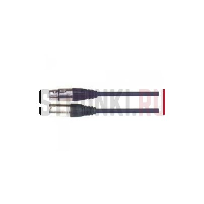 Кабель микрофонный Soundking BB103/6M, XLRm-XLRf, 6м