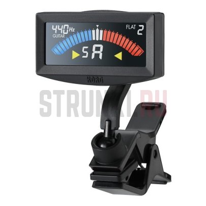 Тюнер прищепка KORG AW-4G-BK