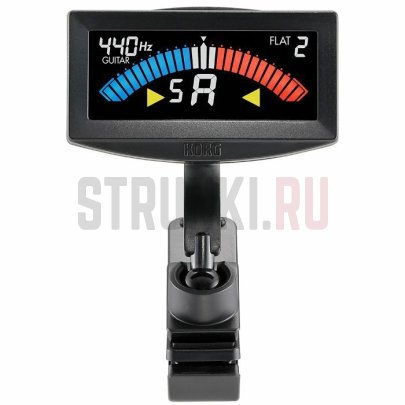 Тюнер прищепка KORG AW-4G-BK