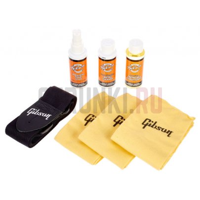 Набор для комплексного ухода за гитарой GIBSON CLEAR BUCKET CARE KIT