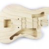 Корпус для гитары HOSCO TJM-17L-SD JAZZMASTER, ясень, цельнокорпусный картинка 1