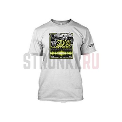 Футболка с принтом "M-Steel" Ernie Ball P04750