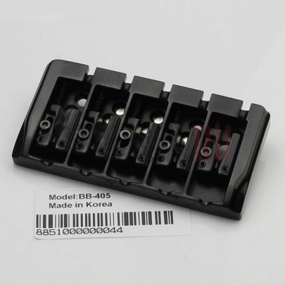 Бридж для бас-гитары Paxphil BB405-BK, черный
