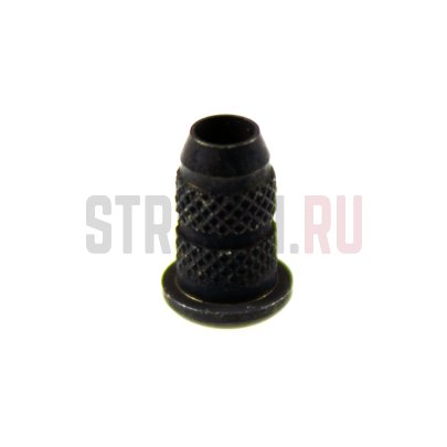 Втулка сквозного крепления для электрогитары Paxphil HS014-BK, черная, верхняя