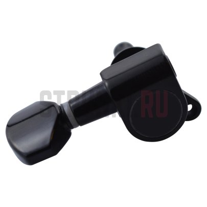 Колки 6 в линию Paxphil J-07-BK, реверсные, черный