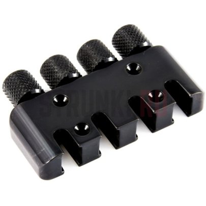 Тюнер для 4-струнной безголовой бас-гитары ABM 3900b19, черный