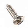 PARTSLAND WO3012NI, саморез для панели, крышек Fender Style хром (12 x 3mm) картинка 1