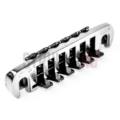 Бридж с микроподстройкой SCHALLER 12070600 Fine Tuning Tailpiece, Cosmo Black
