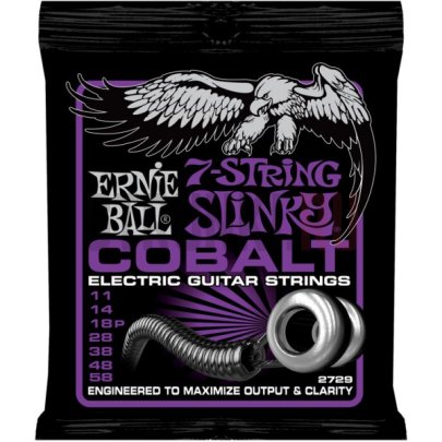 Струны для электрогитары Ernie Ball 2729 Cobalt Power 11-58