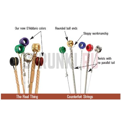 Струны для бас-гитары D'Addario EXL190 + XLB135 40-135