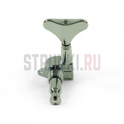 Колки 4 в линию для бас-гитары GROVER 144-4С, хром