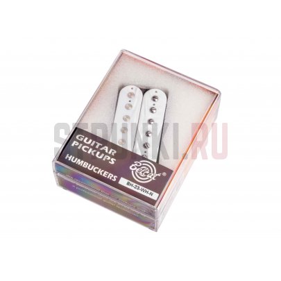 Комплект звукоснимателей H-H BELCAT BH-22-WH, белый