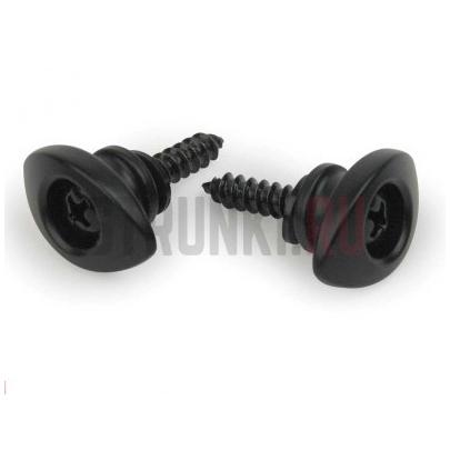 Комплект креплений ремня, эллиптические, черные, PLANET WAVES PWEEP102 2шт.