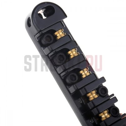 Бридж T-O-Matic Musiclily MX1005BK роликовый, черный