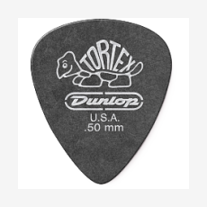 Набор медиаторов Dunlop 488P.50 Tortex Pitch Black, 0.50 мм, упаковка 12 шт.
