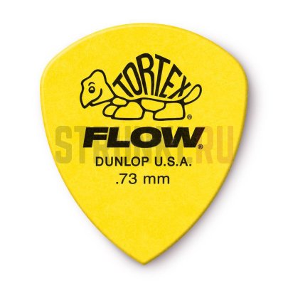 Набор медиаторов Dunlop 558P.73 Tortex Flow, 0.73 мм, упаковка 12 шт.