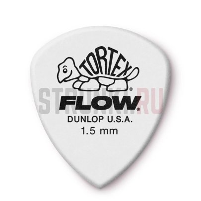 Набор медиаторов Dunlop 558P1.5 Tortex Flow, 1.5 мм, упаковка 12 шт.